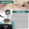 939-V Wood Burning Kit – Detachable Pen, 23 Nibs, 6 Wood Pieces, 6 Stencils, Tweezers.
